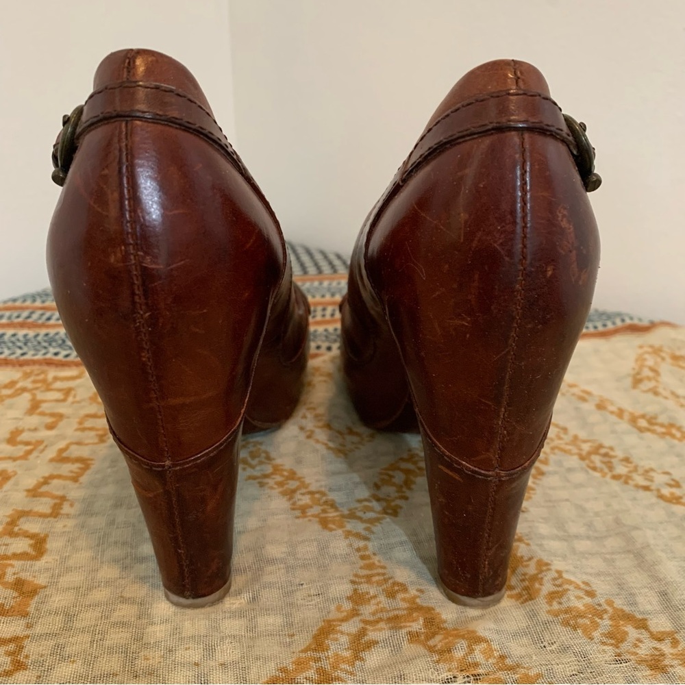 Frye Liv Pump with Double Buckle - Picture 10 of 14